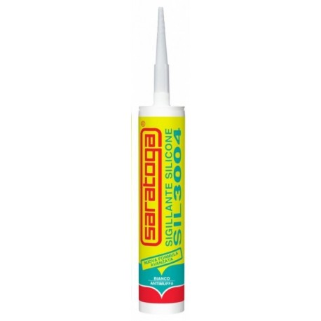 SILICONE SARATOGA ANTIMUFFA BIANCO