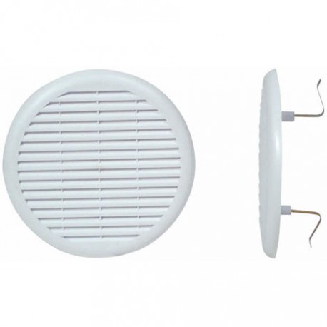 GRIGLIA AREAZIONE PLASTICA 125/160 A MOLLE