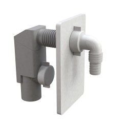 SIFONE INCASSO LAVATRICE PEHD BONOMINI