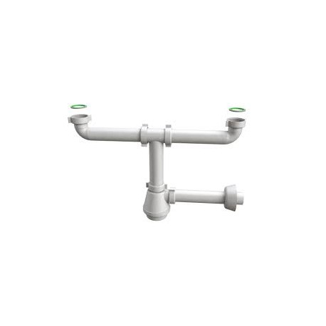 SIFONE MOPLEN 2 VIE S/PILETTA 11/4 BONOMINI