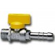 VALVOLA CON PORTAGOMMA DRITTO 1/2 X 14 M. METANO