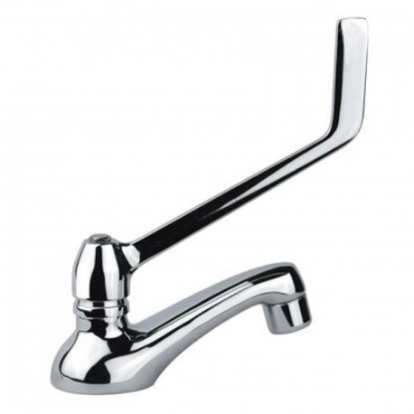 RUBINETTO COLLO CIGNO CON LEVA CLINICA 1/2