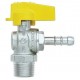 VALVOLA GAS C/PORTAGOMMA SQUADRA M.1/2X14 METANO