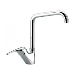 MISCELATORE LAVELLO CANNA AD L AMBRA CROMO