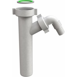 TUBO ORLATO CON ATTACCO LAV. D. 40 X 200 MOPLEN