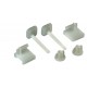 FISSAGGIO PER SEDILI IN PLASTICA PERNO PVC