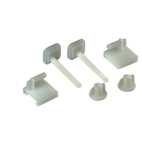 FISSAGGIO PER SEDILI IN PLASTICA PERNO PVC