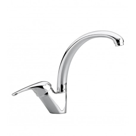 MISCELATORE LAVELLO SERIE AMBRA CANNA JOTA CROMO