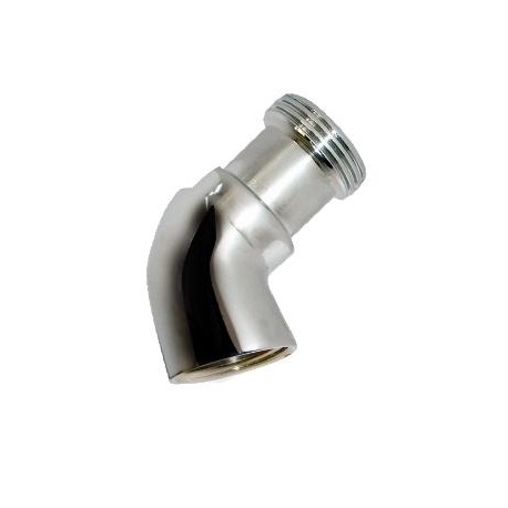 SUPPORTO CURVETTA CROMATA PER DOCCETTA