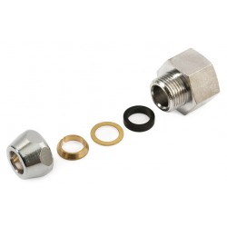 NIPLES FEMMINA CROMATO 1/2 X 10 DADO CONICO
