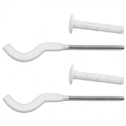 COPPIA MENSOLE X RADIATORE ALLUMINIO VERNICIATE