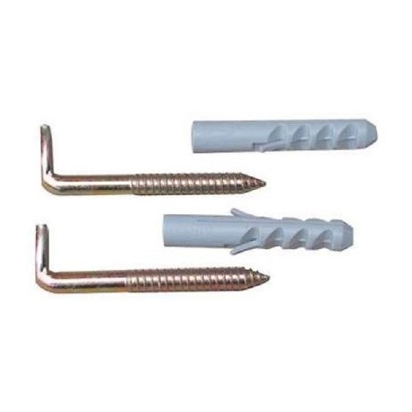 COPPIA VITI FISSA SCALDINO 8 X 75