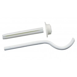 COPPIA MENSOLE PER RAD. TUBOLARE VERN. 90 X 200