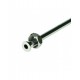CANNETTA SOTTOLAVABO CON DADO CM 35 X 3/8 CROMATA