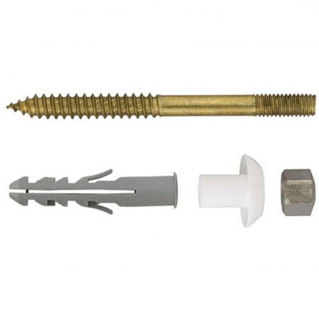 COPPIA VITI FISSAVASO BIDET PROLUNGATO M6 X 90