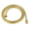 Flex Doccia Cm 200 Dorato Conico Doppia Aggraff.