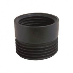 MORSETTO SOTTOVASO DRITTO GOMMA NERA