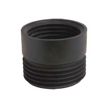 MORSETTO SOTTOVASO DRITTO GOMMA NERA