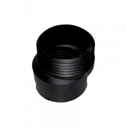 MORSETTO SOTTOVASO ECCENTRICO GOMMA NERA