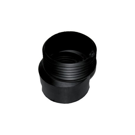 MORSETTO SOTTOVASO ECCENTRICO GOMMA NERA