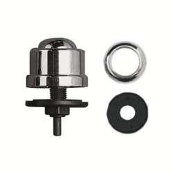 PULSANTE PNEUMATICO PER BATTERIA UNIV. ABS CROMATO
