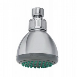 SOFFIONE CROMATO CON ANTICALCARE 1 FUNZIONE KIA