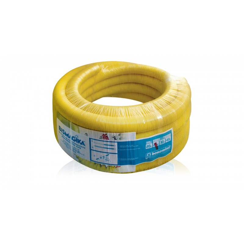 Tubo Guaina Gialla Per Gas - Diametro 20mm, Rotolo Da 25 Metri, Protezione Tubi - Foto 13