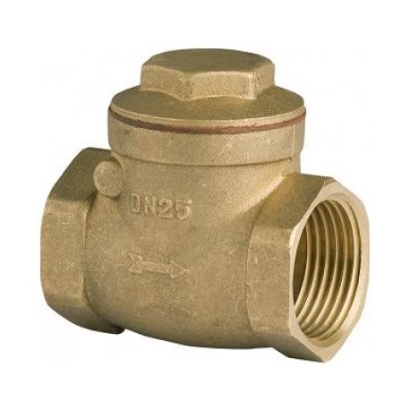 VALVOLA CLAPET SEDE IN GOMMA 3/4