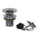 PILETTA PER LAVABO S.T.P. IN OTTONE 11/4 X H 70