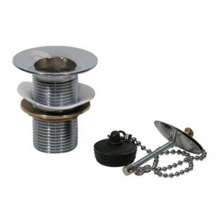 PILETTA PER LAVABO S.T.P. IN OTTONE 11/4 X H 70
