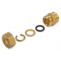 RACCORDO DRITTO MASCHIO 3/4 X 18 O.R