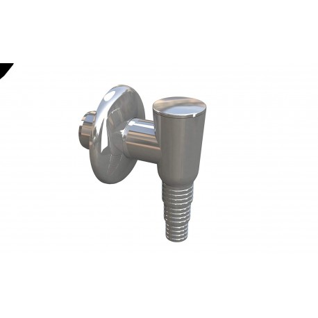 SIFONE LAVATRICE ESTERNO IN ABS CROMATO D. 32