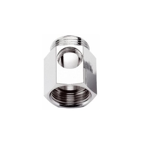 DISTANZIATORE FORATO CROMATO 3/4