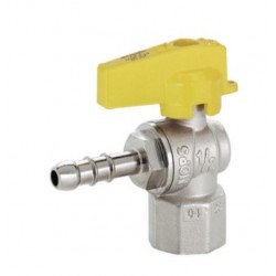 VALVOLA GAS C/PORTAGOMMA SQUADRA F.1/2 X 9 GPL