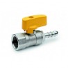 Valvola Con Portagomma Dritto 1/2" X 9 F. Gpl