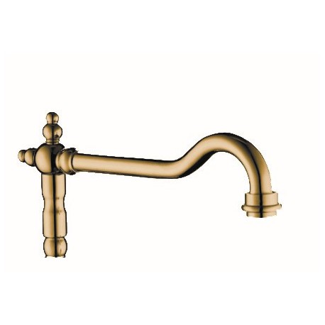 MISCELATORE LAVELLO SERIE VICTORIA VECCHIO OTTONE