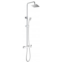 COLONNA DOCCIA IBIZA SOFFIONE QUADRO CON MIX