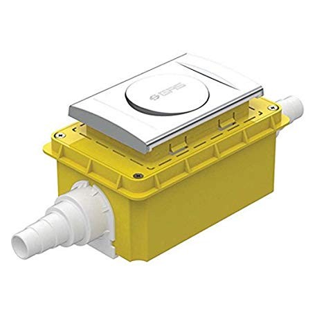 GAS BOX COMPLETO DI VALVOLA E PLACCA CROMATA