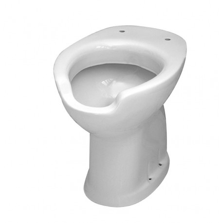 VASO IN CERAMICA X DISABILI SCARICO PAVIMENTO