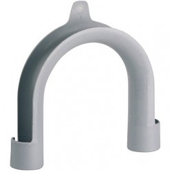 SUPPORTO IN P.P. A 180° X TUBO SCARICO LAVATRICE