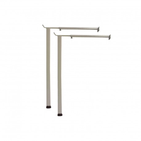 COPPIA PIEDI LAVABO A CANALE H. 60