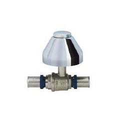 VALVOLA SFERA INCASSO CAPPUCCIO 20X2.0XMS PRESSARE
