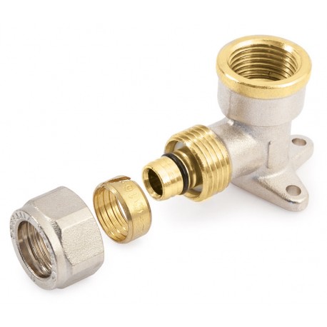 ATTACCO A MURO 3/4 X 20 X 2,0 X M.S. A STRINGERE