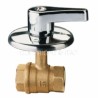 Arresto Incasso A Sfera Con Leva 1/2" Fiv