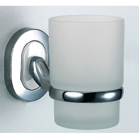 PORTABICCHIERE CON BICCHIERE SMODO CROMO