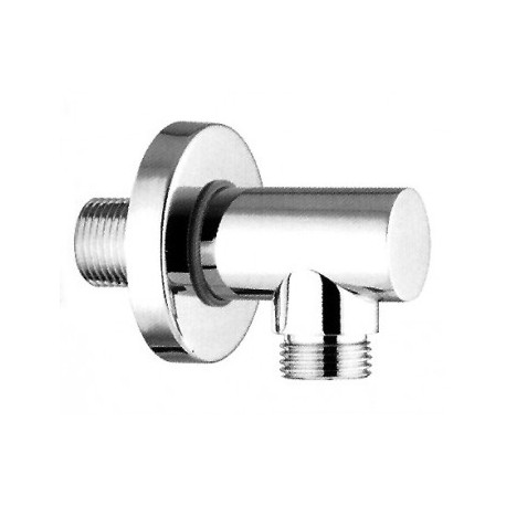 PRESA ACQUA TONDA LINDOS IN OTTONE CROMATO