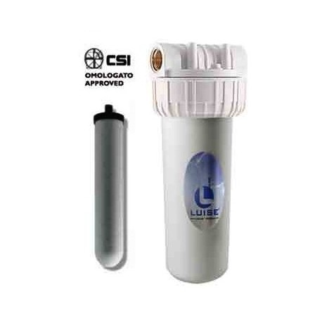 CONTENITORE 10 3/4 CON CANDELA CERAMICA STERASYL