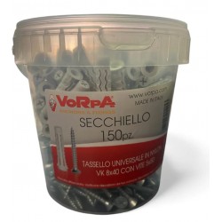 SECCHIELLO T6 150 TASSELLI D 8 VA X 40 C/VITE