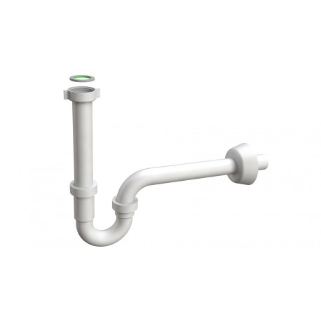 SIFONE A TUBO MONSTER 1.1/4 P.P. BIANCO BONOMINI