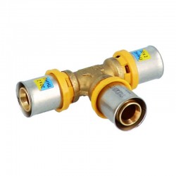 TEE PRESSARE GIALLO 16 X 16 X 16